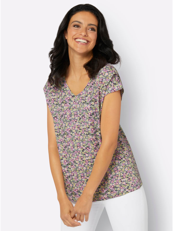 Рубашка с короткими рукавами с антрацитовым принтом WITT WEIDEN
Рубашка с короткими рукавами с антрацитовым принтом WITT WEIDEN