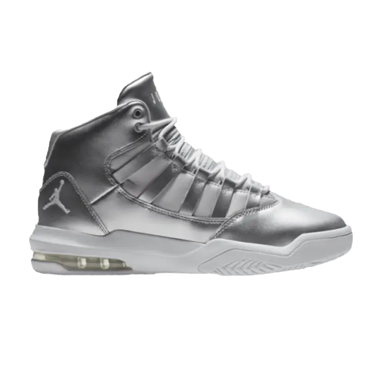 Кроссовки Air Jordan Jordan Max Aura SE GS 'Silver', серебряный 
Кроссовки Air Jordan Jordan Max Aura SE GS 'Silver', серебряный