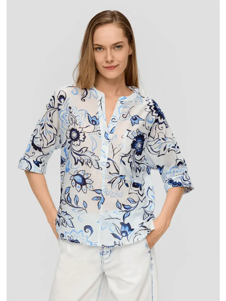 Блуза sOliver kurzarm, кремовый
Блуза sOliver kurzarm, кремовый