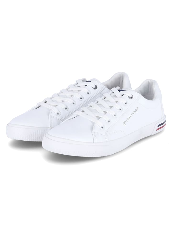 Низкие кроссовки Tom Tailor, белый
Низкие кроссовки Tom Tailor, белый