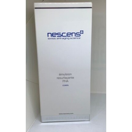 Nescens Swiss Anti-Aging Science PHA Resurfacing Emulsion Body 6,7 унций - запечатанный
Nescens Swiss Anti-Aging Science PHA Resurfacing Emulsion Body 6,7 унций - запечатанный