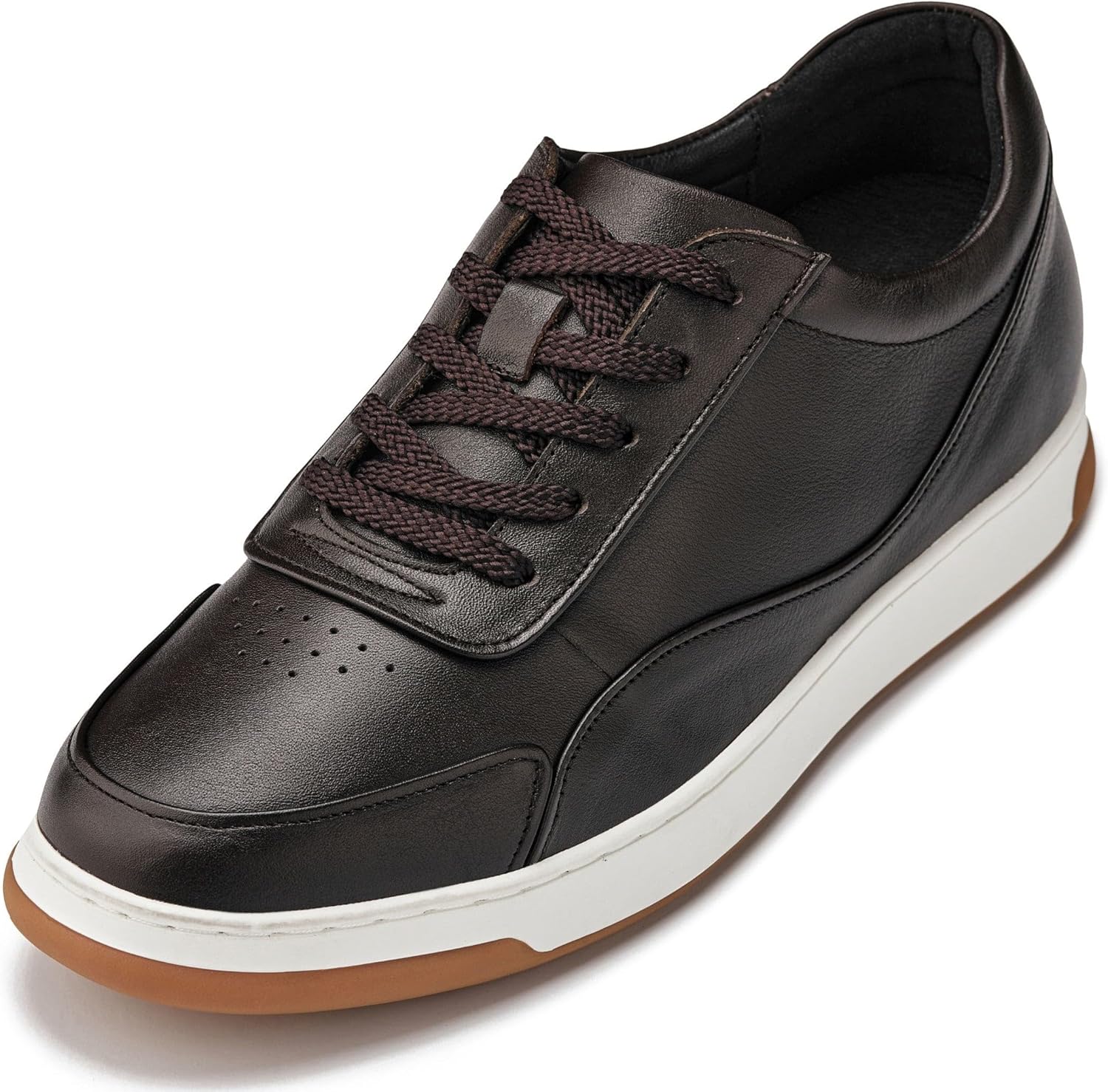 Мужские невидимые увеличивающие рост обувь CALTO - черные премиум кожаные кроссовки на шнуровке - прибавка роста 7 см - Y7885 - размер 9 D(M) US
Мужские невидимые увеличивающие рост обувь CALTO - черные премиум кожаные кроссовки на шнуровке - прибавка роста 7 см - Y7885 - размер 9 D(M) US