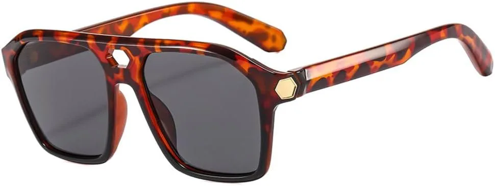 Квадратные солнцезащитные очки для женщин и мужчин, ретро-солнцезащитные очки, женская винтажная мода, защита от ультрафиолета UV400 MTZJH, Leopard Black
Квадратные солнцезащитные очки для женщин и мужчин, ретро-солнцезащитные очки, женская винтажная мода, защита от ультрафиолета UV400 MTZJH, Leopard Black