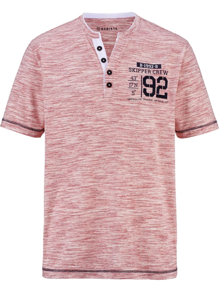 Футболка BABISTA, цвет rot melange
Футболка BABISTA, цвет rot melange