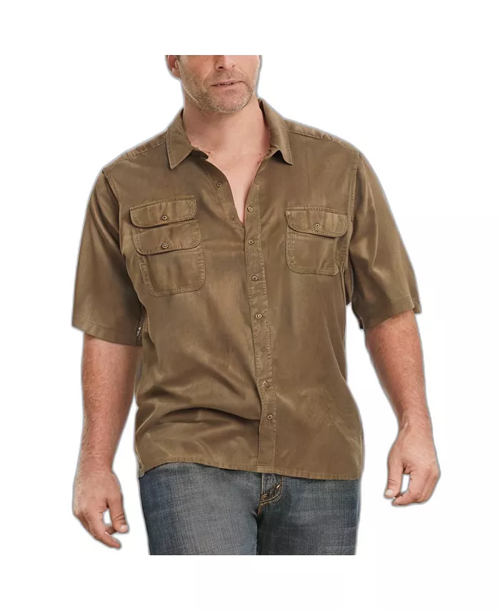 Рубашка с коротким рукавом из денима и твила Big & Tall by KingSize Boulder Creek, коричневый/бежевый
Рубашка с коротким рукавом из денима и твила Big & Tall by KingSize Boulder Creek, коричневый/бежевый