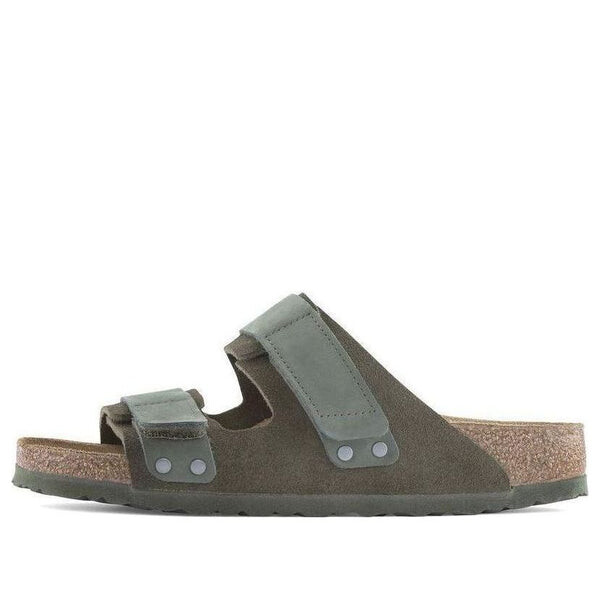 Тапочки uji nubuck leather suede narrow fit sandals 'thyme' Birkenstock, зеленый
Тапочки uji nubuck leather suede narrow fit sandals 'thyme' Birkenstock, зеленый