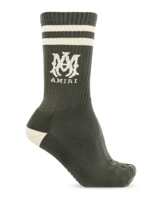 Носки с логотипом Amiri, зеленый
Носки с логотипом Amiri, зеленый