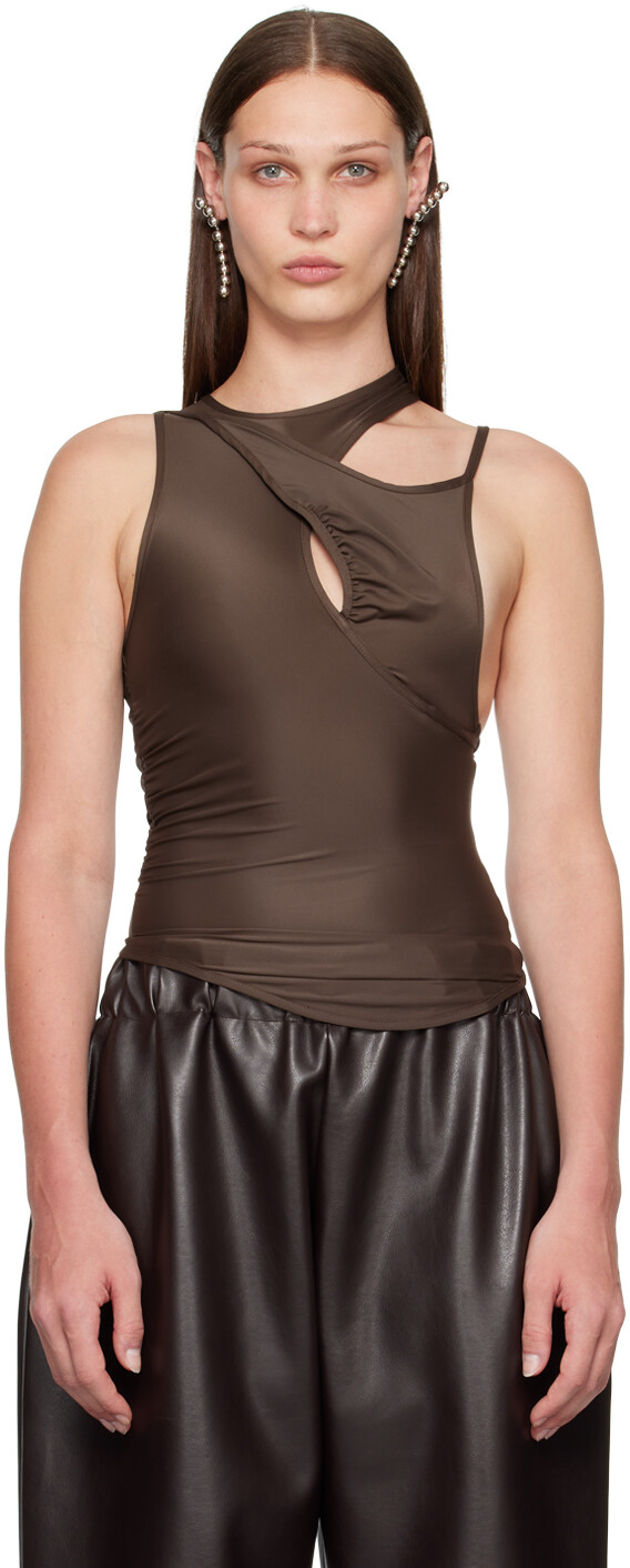 ELAI Коричневый топ-трап SELASI
ELAI Коричневый топ-трап SELASI