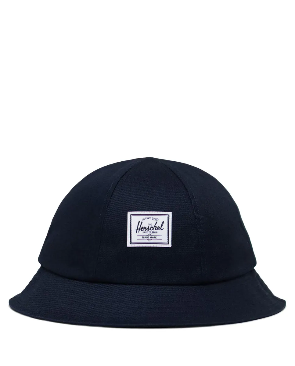 Рыбацкая шапка унисекс из синей ткани Herschel, темно-синий
Рыбацкая шапка унисекс из синей ткани Herschel, темно-синий