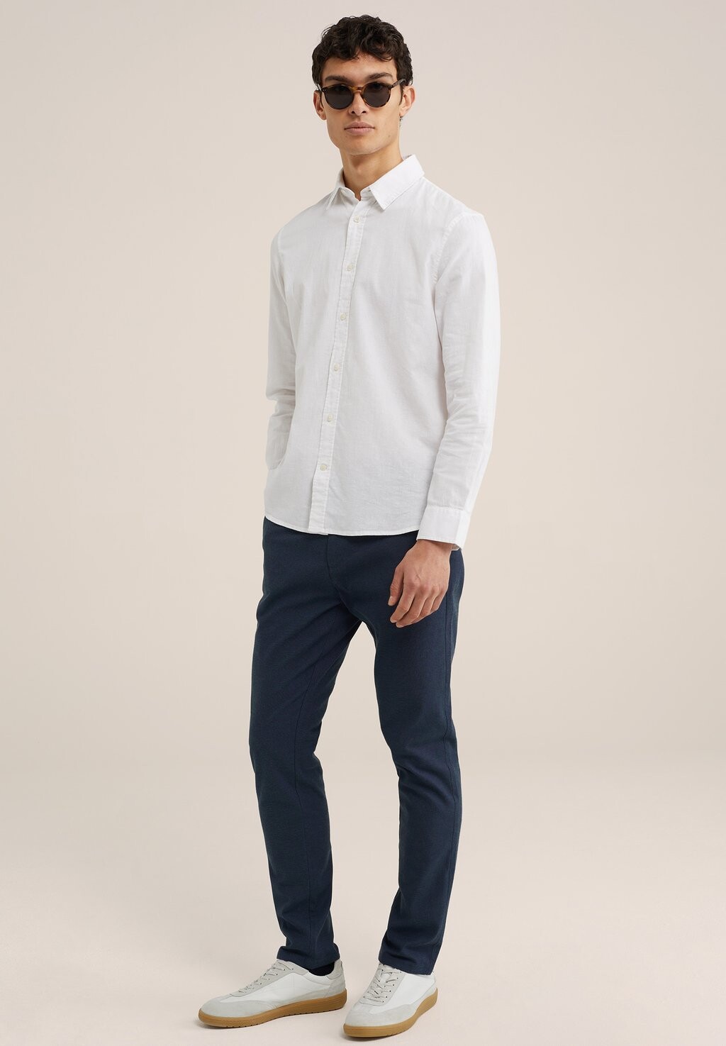 Рубашка из смесового льна WE Fashion, Ing WE Fashion, белая
Рубашка из смесового льна WE Fashion, Ing WE Fashion, белая