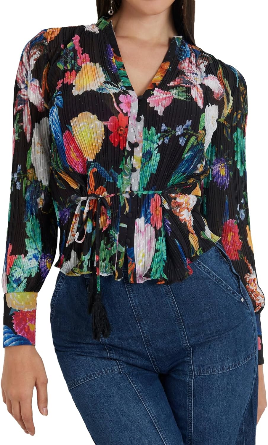 GUESS Женский топ Lisette, Garden Glow Print
GUESS Женский топ Lisette, Garden Glow Print