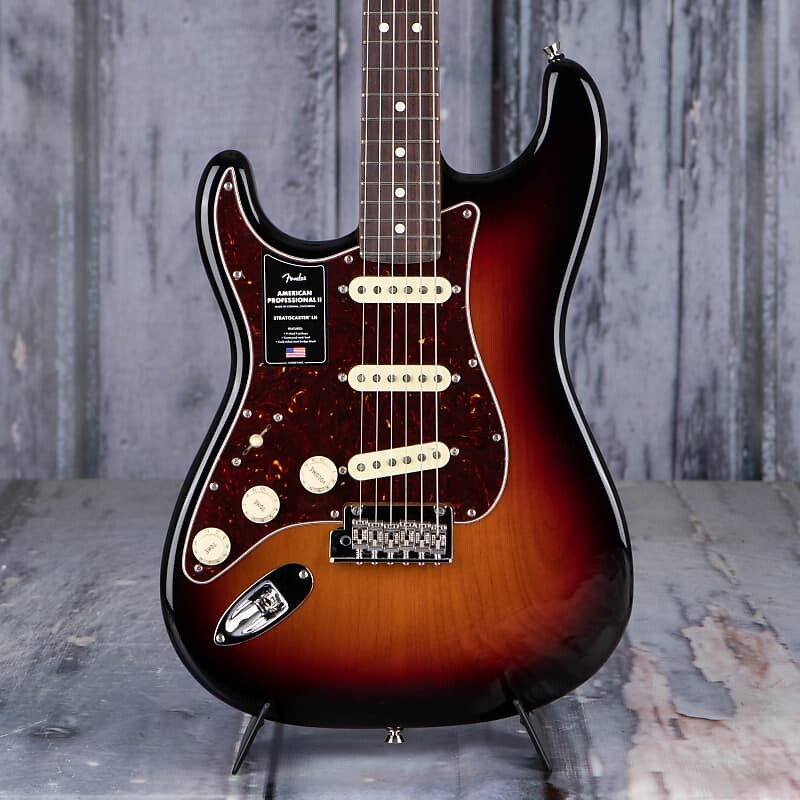 Электрогитара Fender American Professional II Stratocaster Left-Handed, 3-Color Sunburst
Электрогитара Fender American Professional II Stratocaster Left-Handed, 3-Color Sunburst