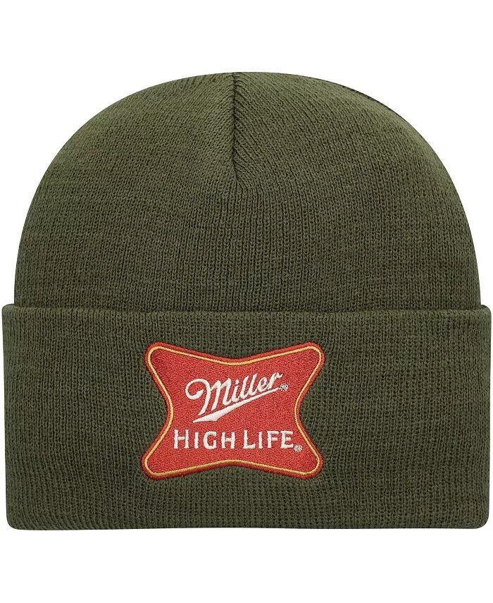 Мужская оливковая вязаная шапка Miller High Life с манжетами American Needle, зеленый
Мужская оливковая вязаная шапка Miller High Life с манжетами American Needle, зеленый