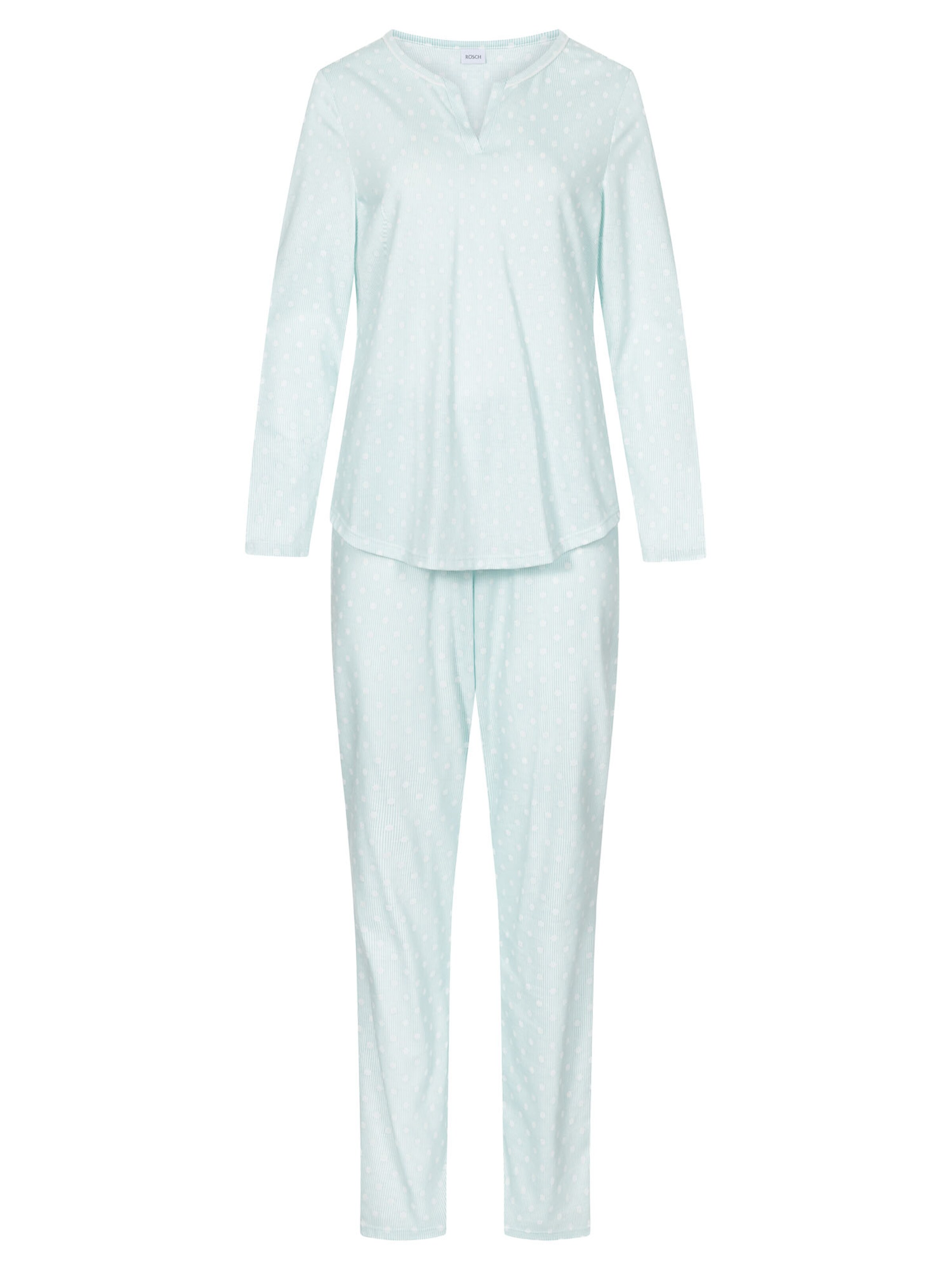 Rösch Пижама 'Mustermix' в цвете мята, белый
Rösch Пижама 'Mustermix' в цвете мята, белый