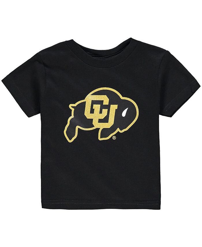 Черная футболка унисекс с большим логотипом Colorado Buffaloes для малышей Two Feet Ahead, черный
Черная футболка унисекс с большим логотипом Colorado Buffaloes для малышей Two Feet Ahead, черный