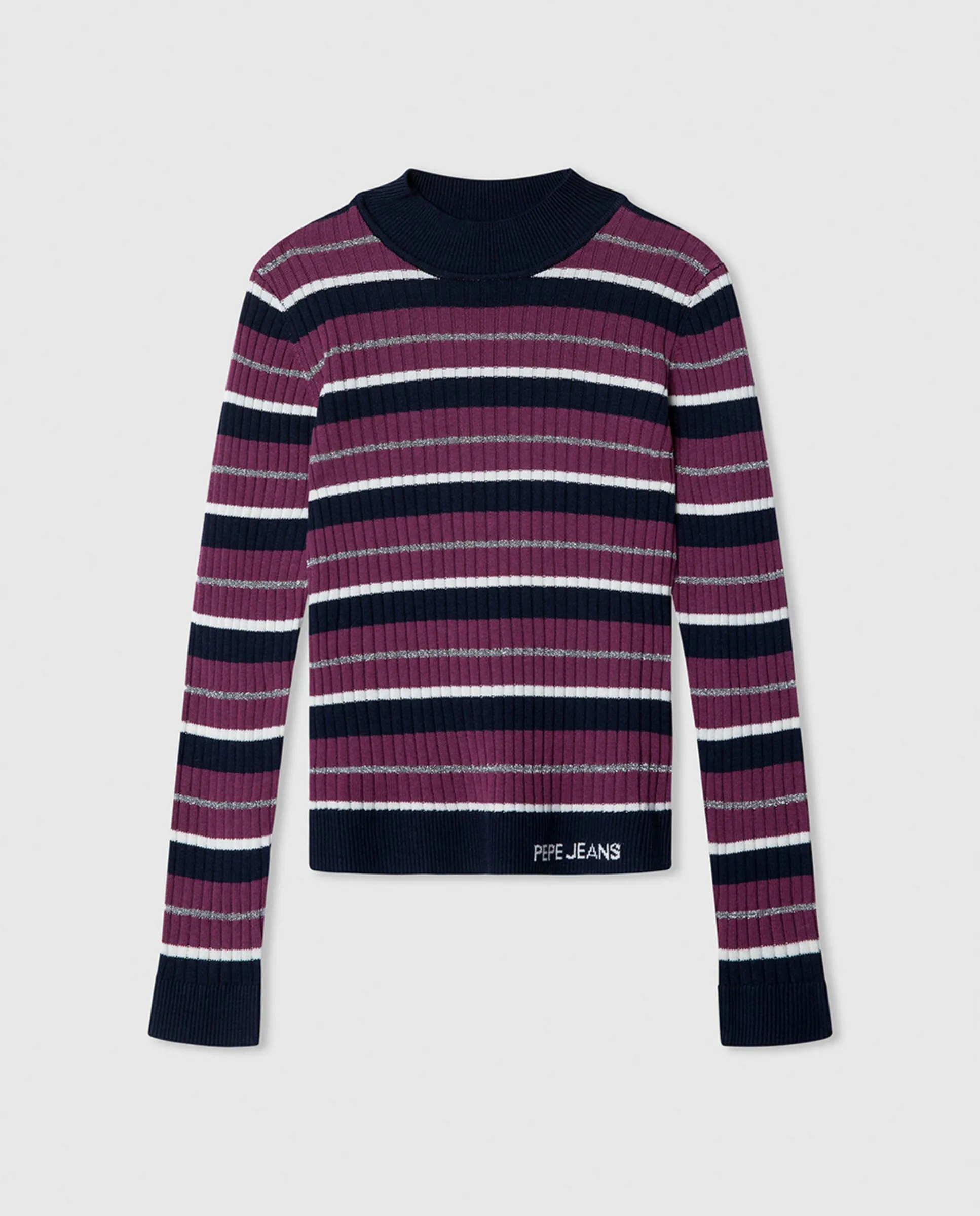 Детский свитер в полоску Belle Pepe Jeans, мультиколор
Детский свитер в полоску Belle Pepe Jeans, мультиколор