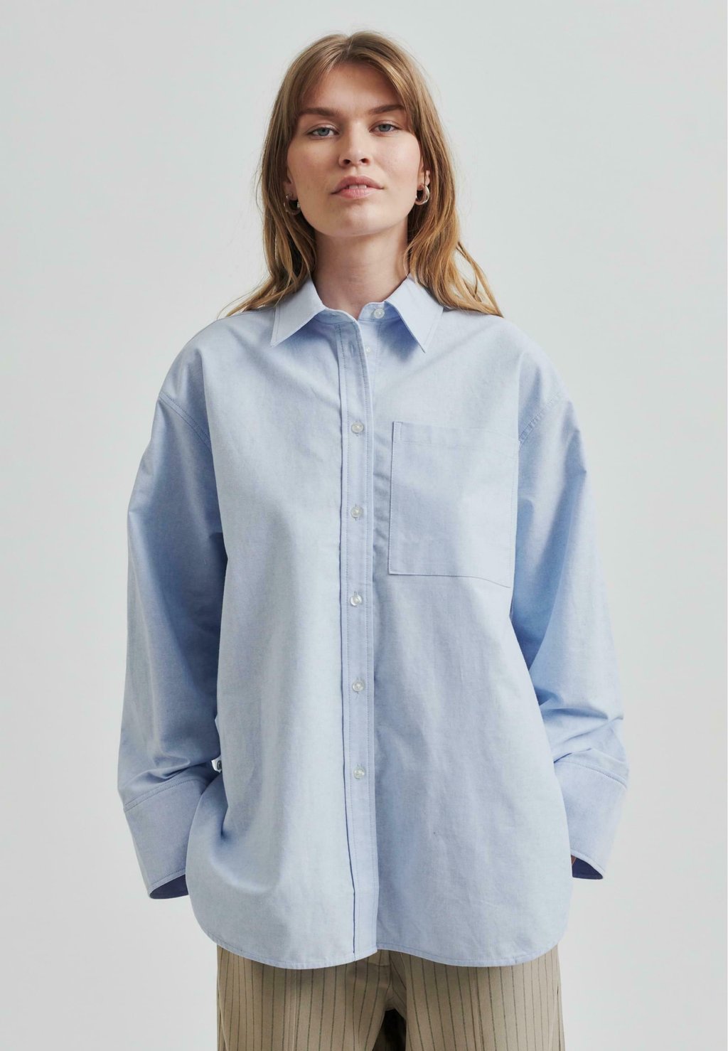 Повседневная рубашка Second Female, синий
Повседневная рубашка Second Female, синий