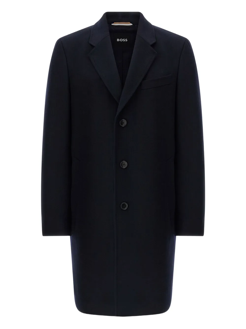 Пальто на одной пуговице Boss, синий
Пальто на одной пуговице Boss, синий