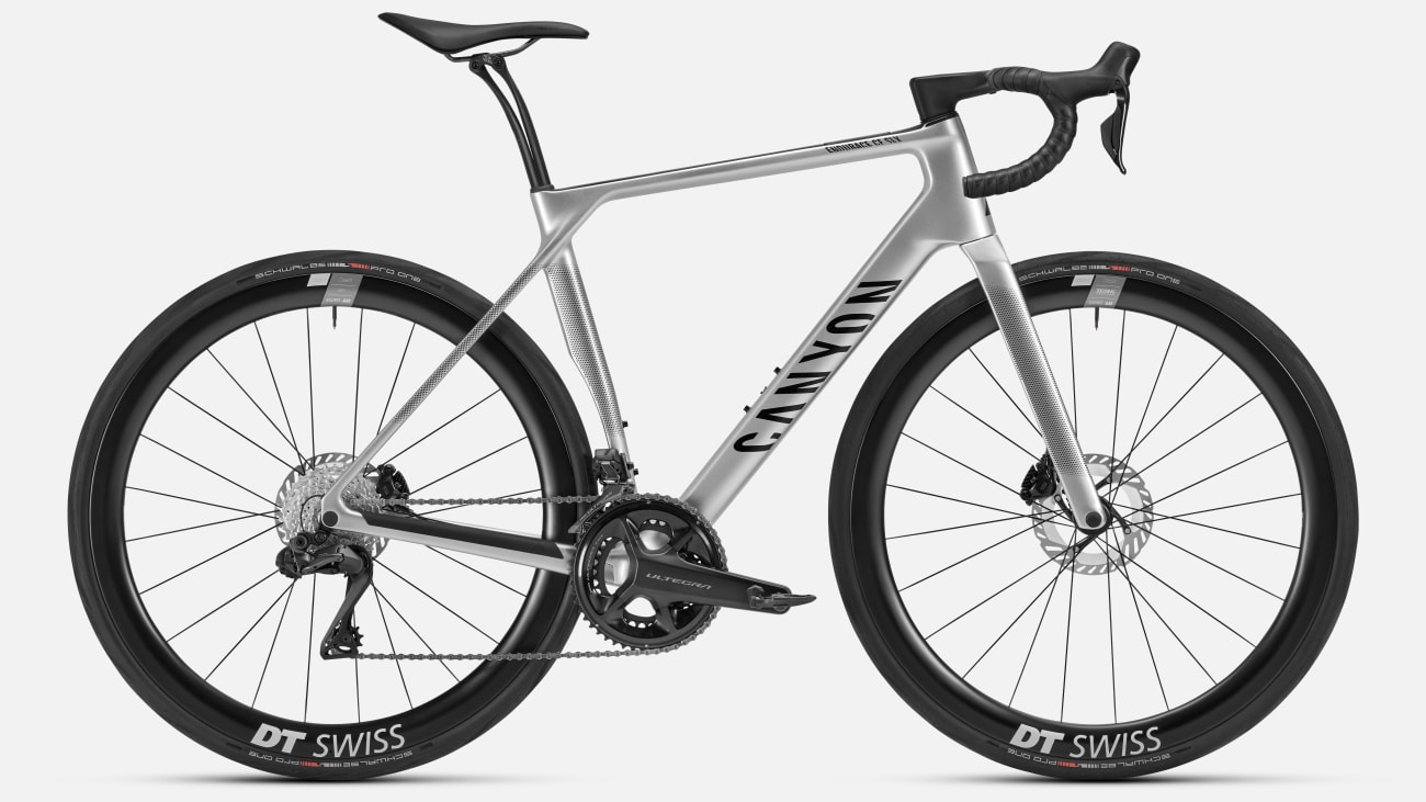 Шоссейный велосипед Endurace CF SLX 8 Di2 Canyon, Chrome Whisper
Шоссейный велосипед Endurace CF SLX 8 Di2 Canyon, Chrome Whisper