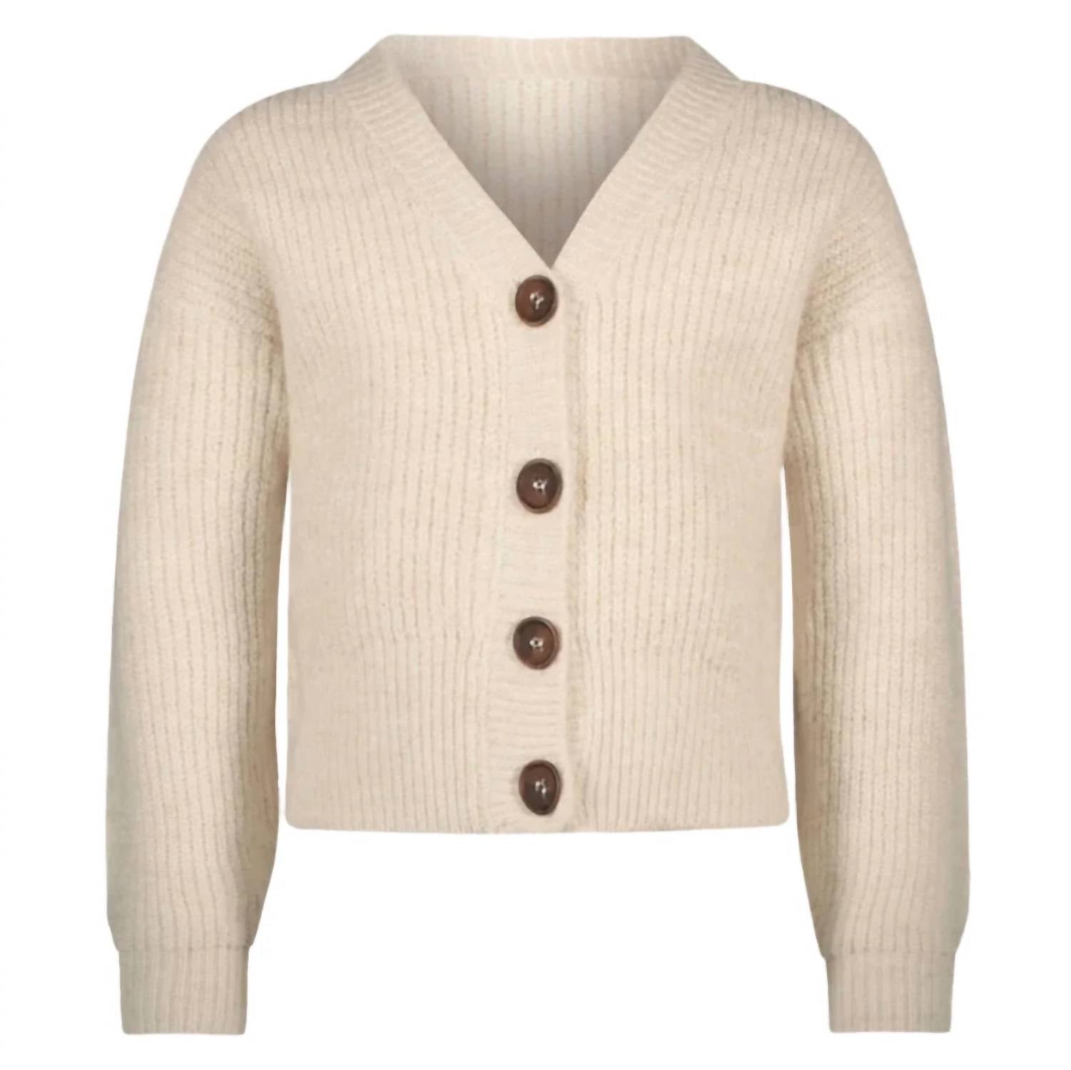 Укороченный оверсайз кардиган в кремовом цвете Nono
Укороченный оверсайз кардиган в кремовом цвете Nono