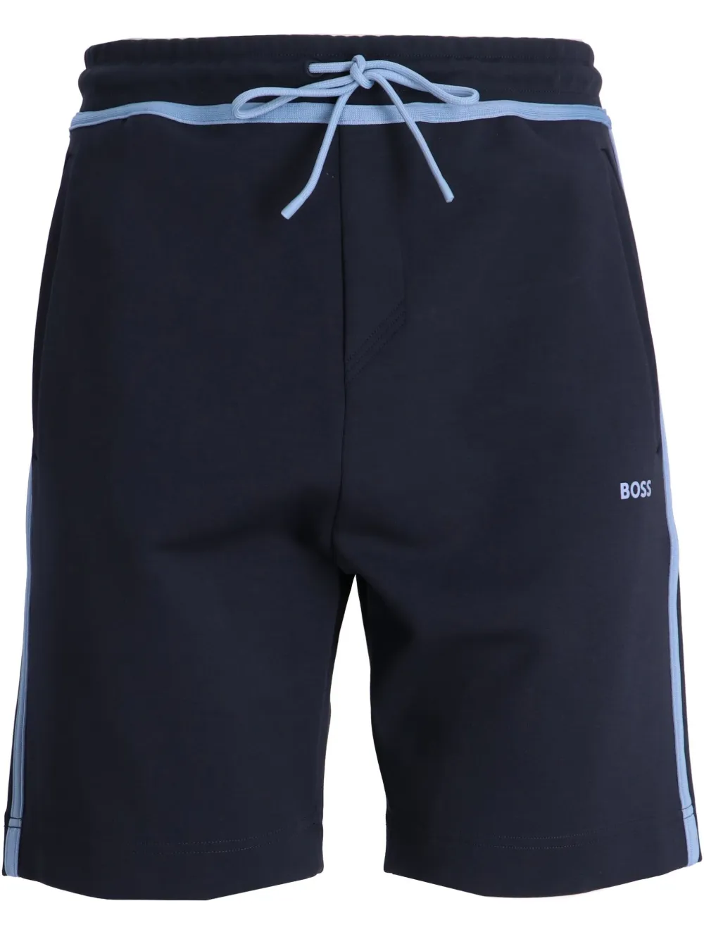 Шорты с кулиской и логотипом Boss, синий
Шорты с кулиской и логотипом Boss, синий