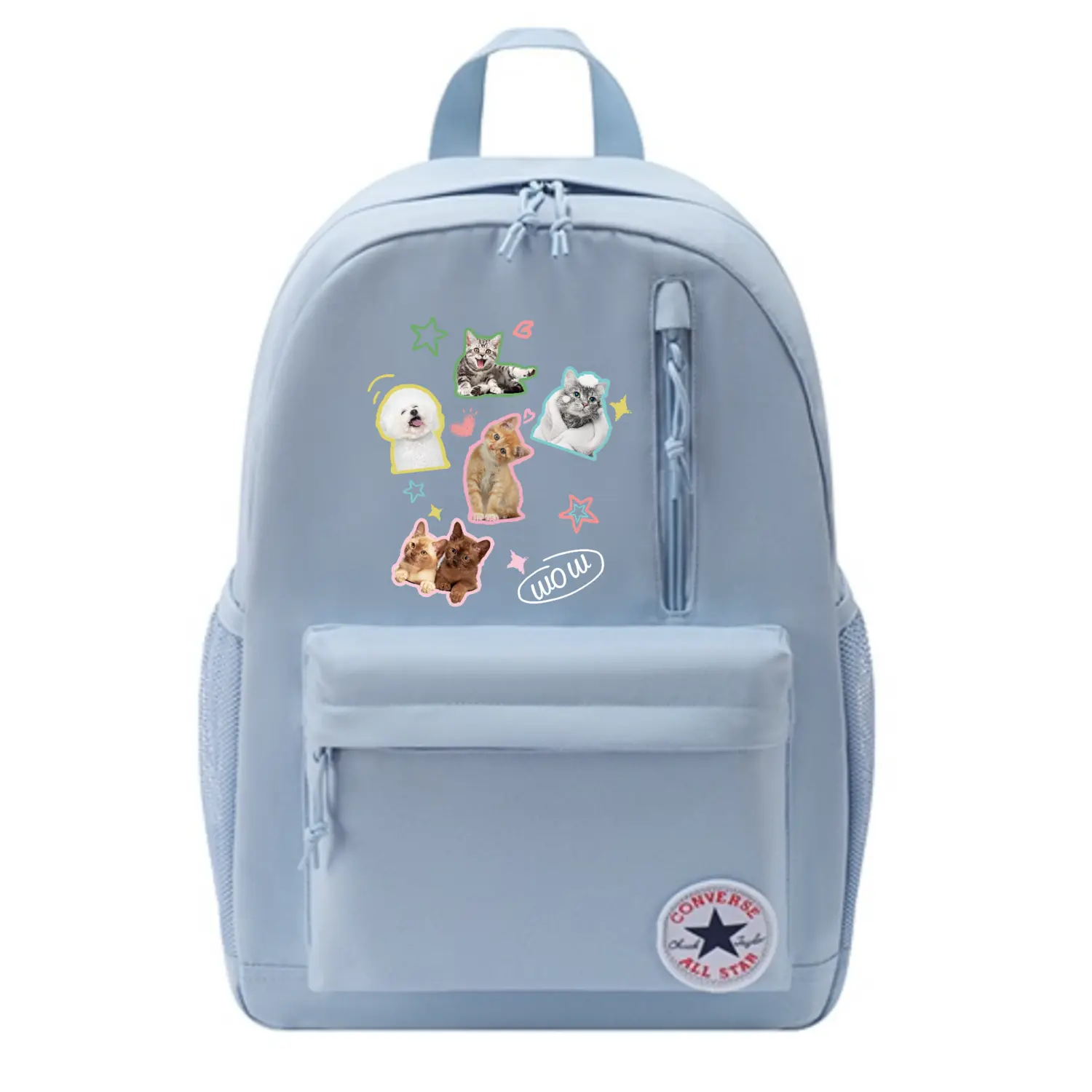 Converse Полиэстеровый рюкзак унисекс светло-дымчато-голубой, Wow
Converse Полиэстеровый рюкзак унисекс светло-дымчато-голубой, Wow