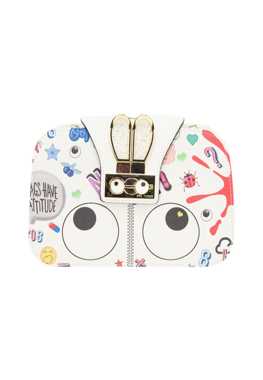 Сумка через плечо MYMO Pop Eyetheme, белый 
Сумка через плечо MYMO Pop Eyetheme, белый