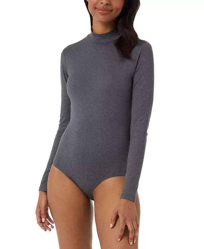 Женский боди с воротником-стойкой 32 Degrees, черный
Женский боди с воротником-стойкой 32 Degrees, черный