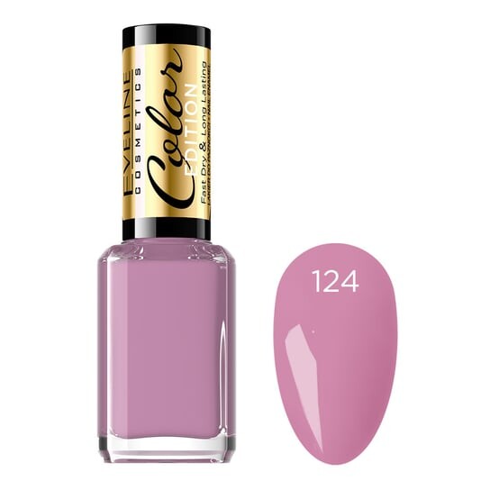 Лак для ногтей № 124, 12 мл Eveline Cosmetics, Color Instant
Лак для ногтей № 124, 12 мл Eveline Cosmetics, Color Instant