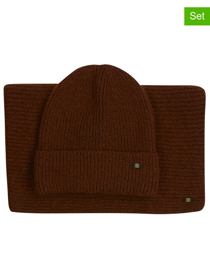 Шарф No Excess 2tlg Set, коричневый 
Шарф No Excess 2tlg Set, коричневый