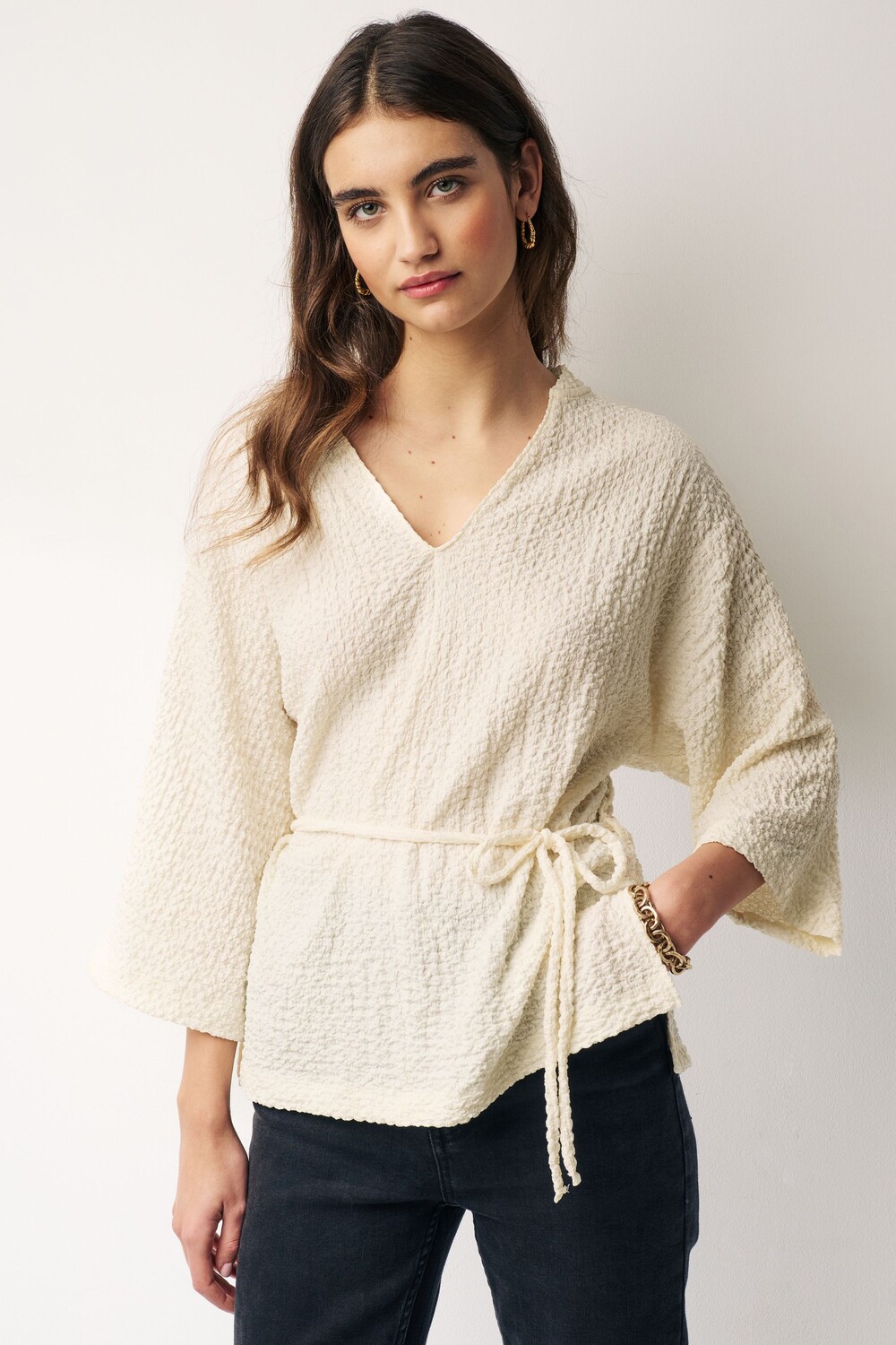 Текстурированная туника с длинными рукавами Next, белый
Текстурированная туника с длинными рукавами Next, белый