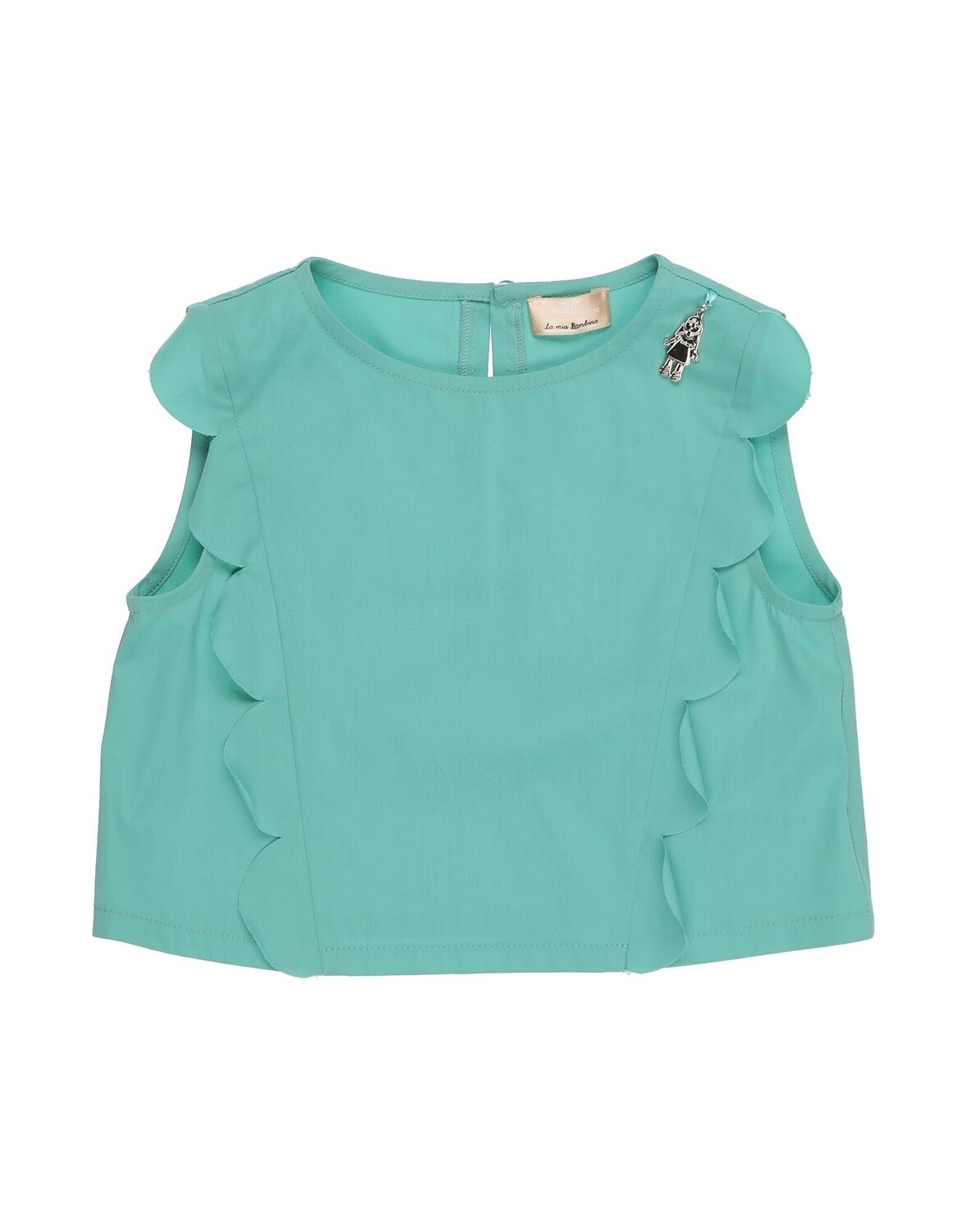 Топ Elisabetta Franchi, бирюзовый
Топ Elisabetta Franchi, бирюзовый