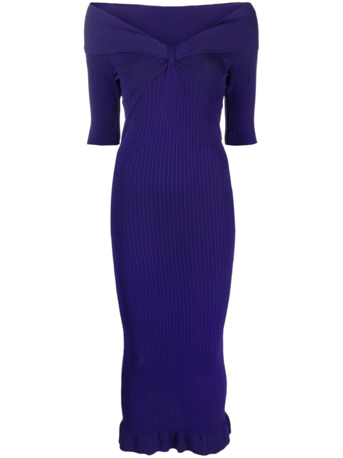 Philosophy Di Lorenzo Serafini трикотажное платье миди с открытыми плечами, фиолетовый
Philosophy Di Lorenzo Serafini трикотажное платье миди с открытыми плечами, фиолетовый
