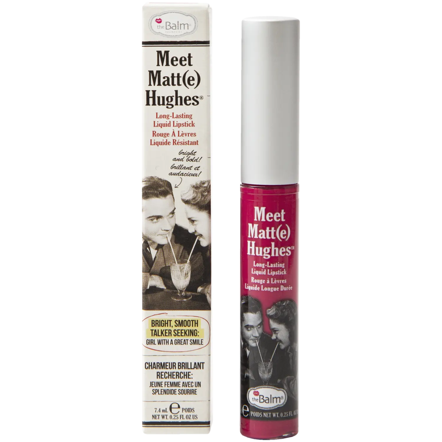 Сентиментальная жидкая помада The Balm Meet Matt(E) Hughes, 7,4 мл
Сентиментальная жидкая помада The Balm Meet Matt(E) Hughes, 7,4 мл