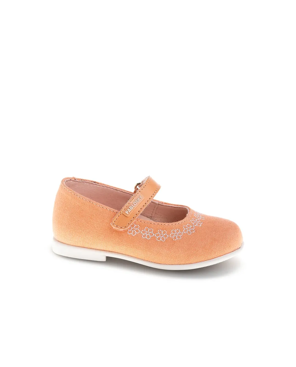 Детские пинетки из кожи на липучке Pablosky, оранжевый
Детские пинетки из кожи на липучке Pablosky, оранжевый