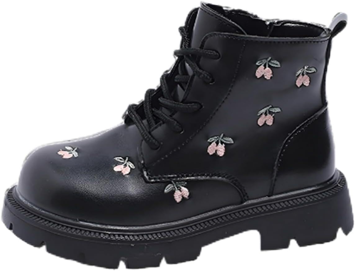 Детские ботинки для девочек с милым узором, боковой молнией и шнуровкой, зимние теплые с флисовой подкладкой, утепленные снежные ботинки Generic, Black
Детские ботинки для девочек с милым узором, боковой молнией и шнуровкой, зимние теплые с флисовой подкладкой, утепленные снежные ботинки Generic, Black