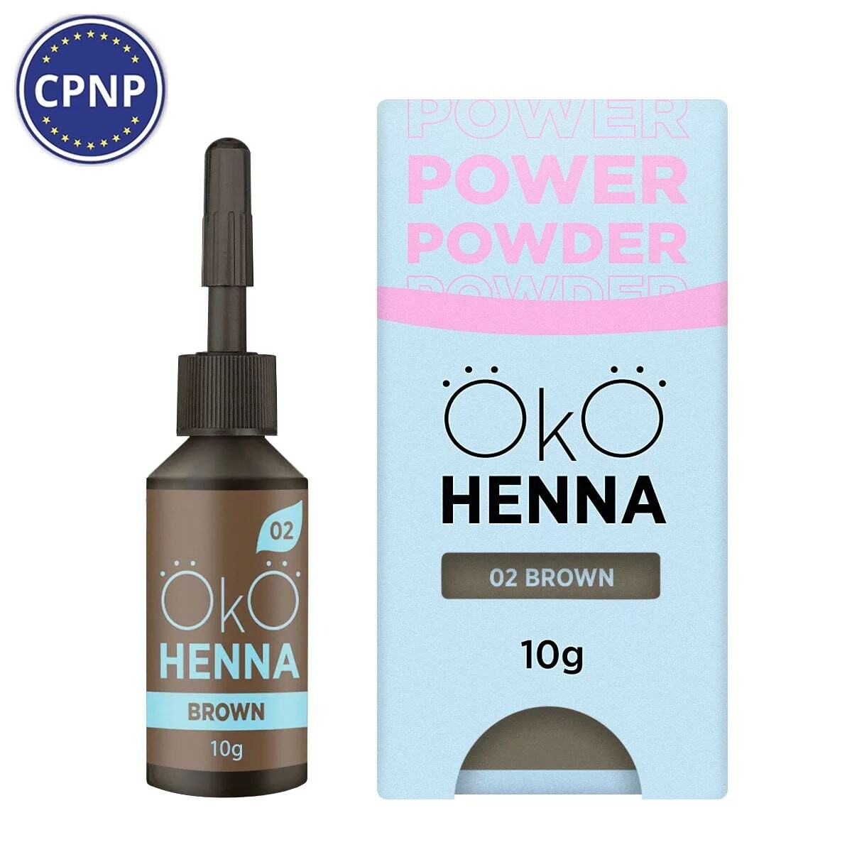 Хна для бровей ОКО Power Powder №02, коричневая, 10г Oko
Хна для бровей ОКО Power Powder №02, коричневая, 10г Oko