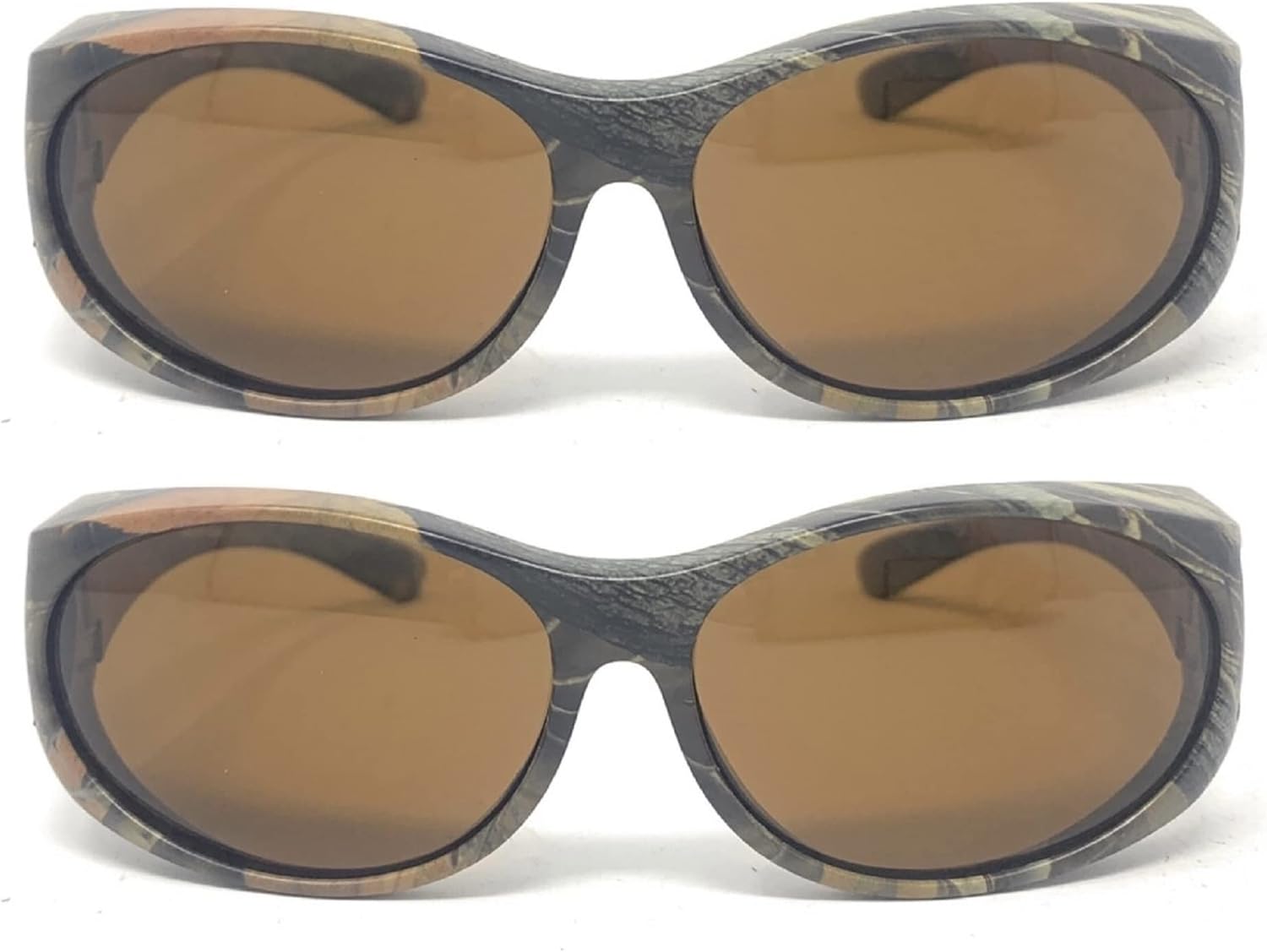 Универсальные поляризованные очки, подходят для ношения поверх солнцезащитных очков камуфляжной расцветки. Носятся поверх обычных очков Incredible Bargains, 2 Green Camo
Универсальные поляризованные очки, подходят для ношения поверх солнцезащитных очков камуфляжной расцветки. Носятся поверх обычных очков Incredible Bargains, 2 Green Camo