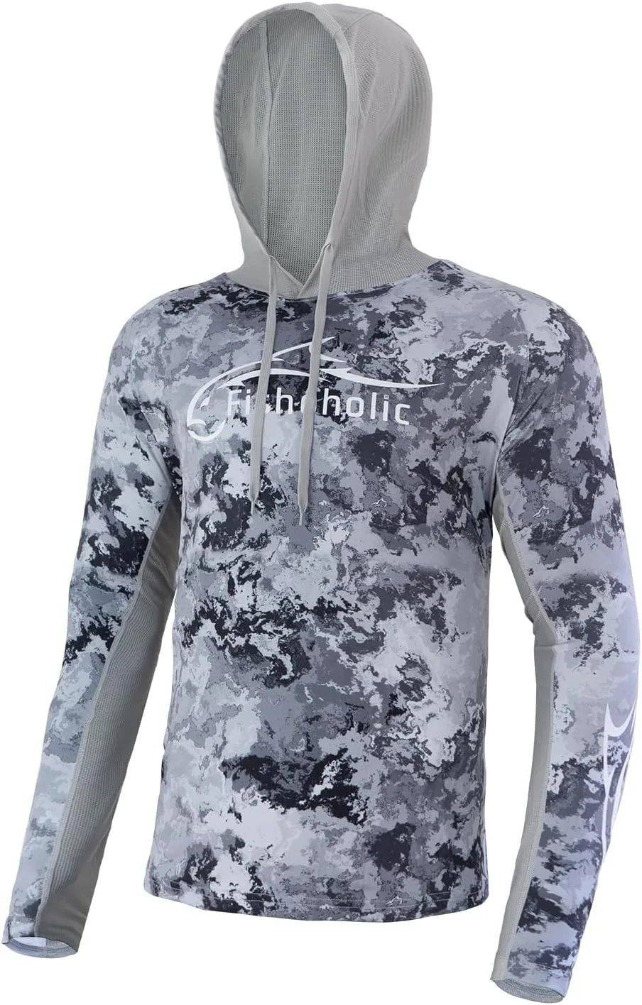 Футболка для рыбалки Fishoholic UPF 50 с длинным рукавом и капюшоном
Футболка для рыбалки Fishoholic UPF 50 с длинным рукавом и капюшоном