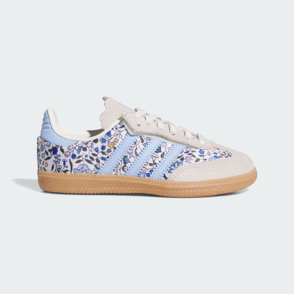 Кроссовки Adidas Samba OG x Liberty London Comfort Closure Elastic Lace Shoes Kids, цвет Blue/Off White/Gum
Кроссовки Adidas Samba OG x Liberty London Comfort Closure Elastic Lace Shoes Kids, цвет Blue/Off White/Gum
