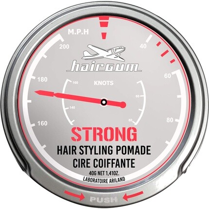 Сильная помада для укладки волос 40 г, Hairgum
Сильная помада для укладки волос 40 г, Hairgum