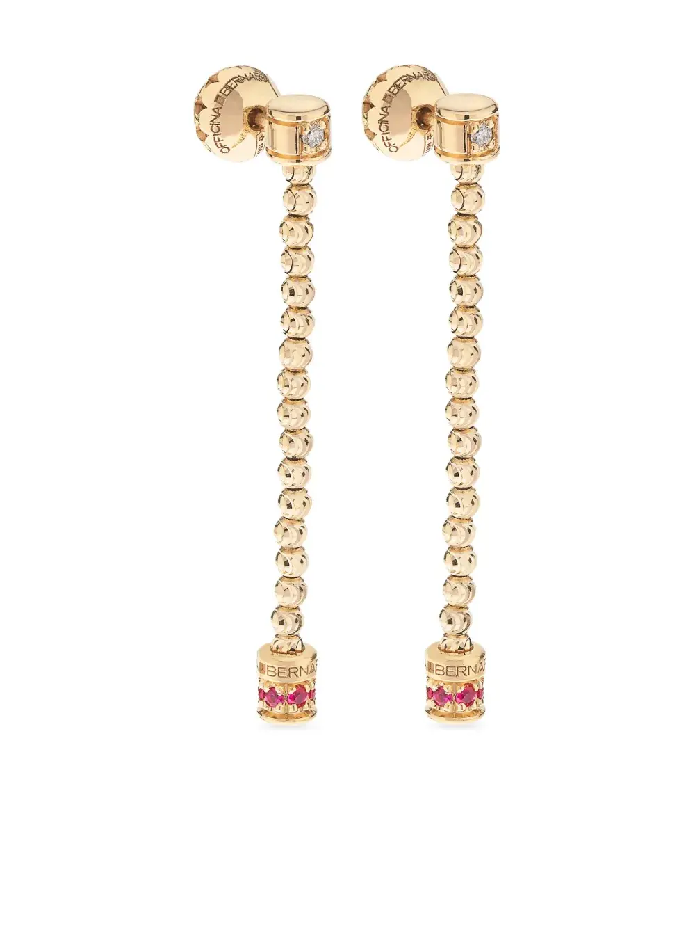 Серьги Moon из желтого золота с рубинами Officina Bernardi, золотой
Серьги Moon из желтого золота с рубинами Officina Bernardi, золотой
