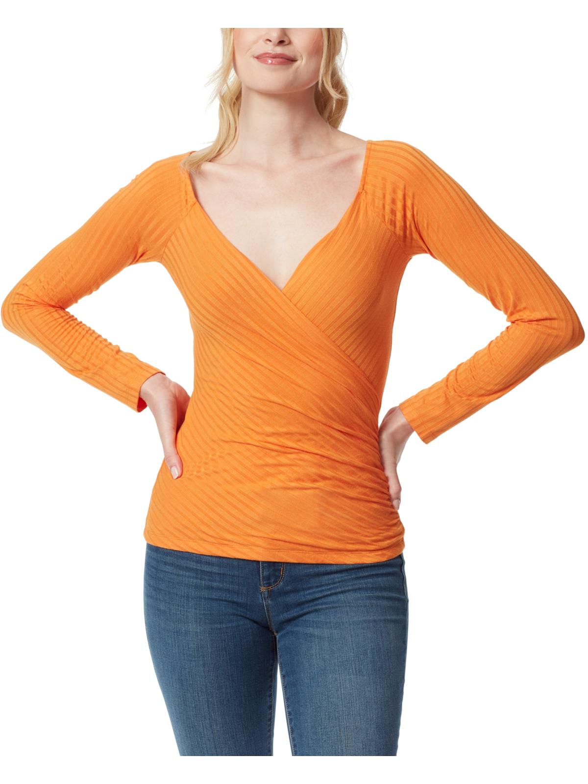 Женский топ-сюрплисс с длинными рукавами Kiki Jessica Simpson, цвет orange ochre
Женский топ-сюрплисс с длинными рукавами Kiki Jessica Simpson, цвет orange ochre