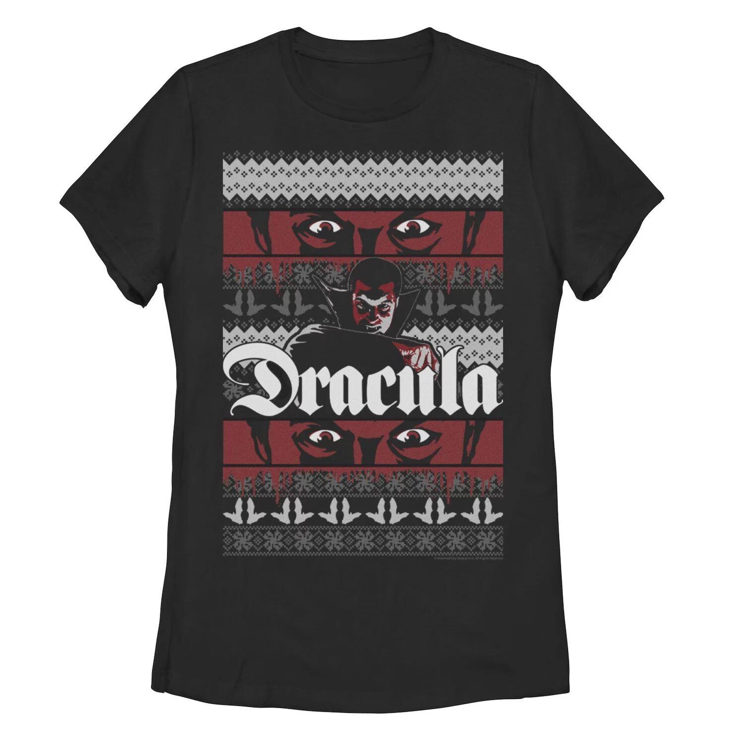 Футболка-свитер Junior's Universal Monsters Christmas Dracula Ugly Sweater Licensed Character
Футболка-свитер Junior's Universal Monsters Christmas Dracula Ugly Sweater Licensed Character