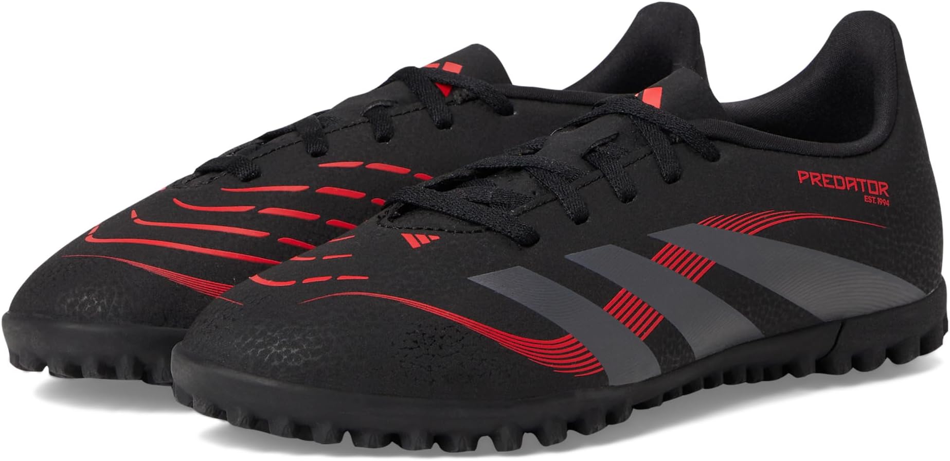 Кроссовки Adidas Kids Club Predator Turf Soccer Cleats, Black/Grey/Lucid Red
Кроссовки Adidas Kids Club Predator Turf Soccer Cleats, Black/Grey/Lucid Red