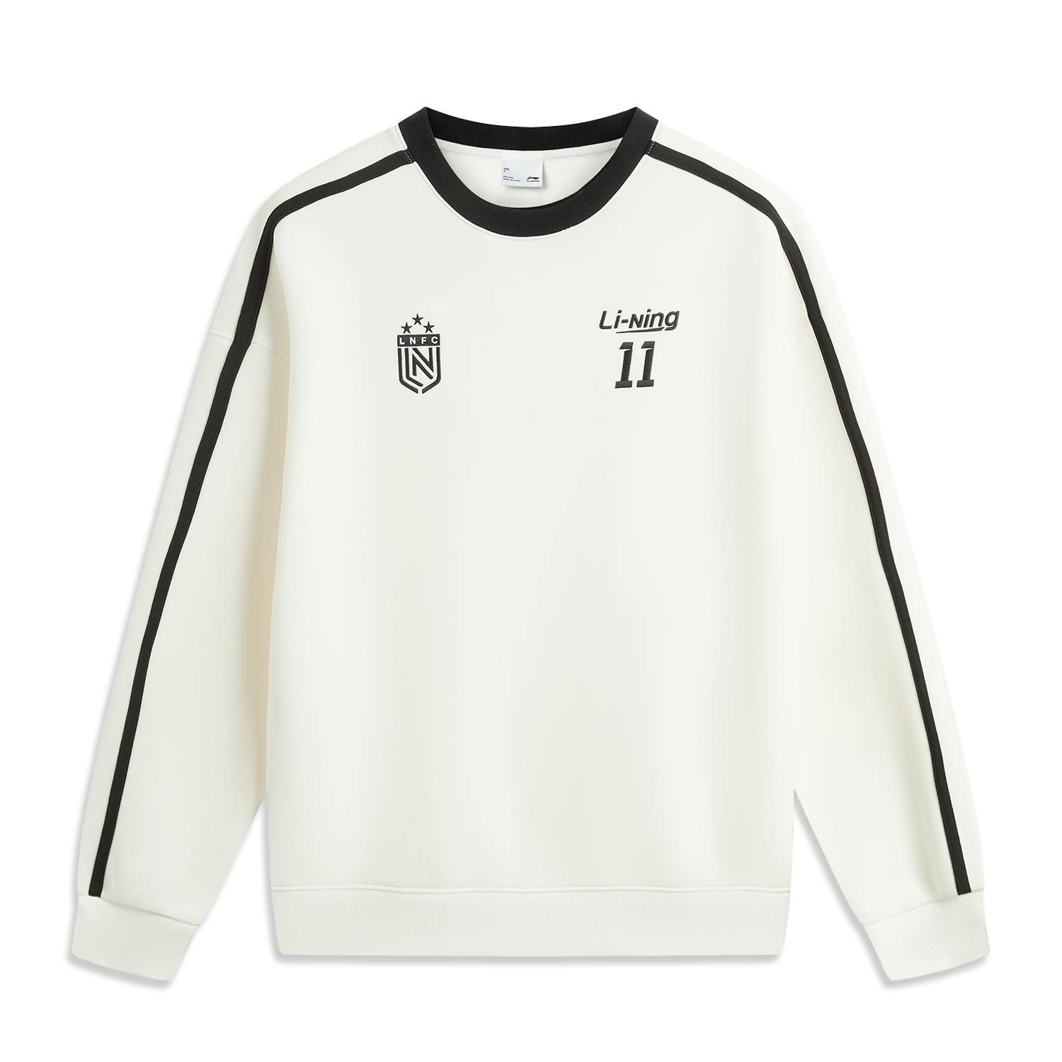 LINING Толстовка Sports Life Collection мужская ivory/black
LINING Толстовка Sports Life Collection мужская ivory/black