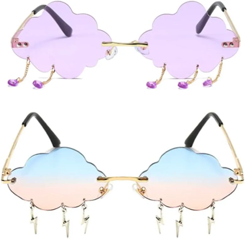 Солнцезащитные очки ENTHYI Cloud lightning для женщин/мужчин, без оправы, модель Wave, очки для вечеринок, солнцезащитные очки без оправы, Pink/Blue+purplen
Солнцезащитные очки ENTHYI Cloud lightning для женщин/мужчин, без оправы, модель Wave, очки для вечеринок, солнцезащитные очки без оправы, Pink/Blue+purplen