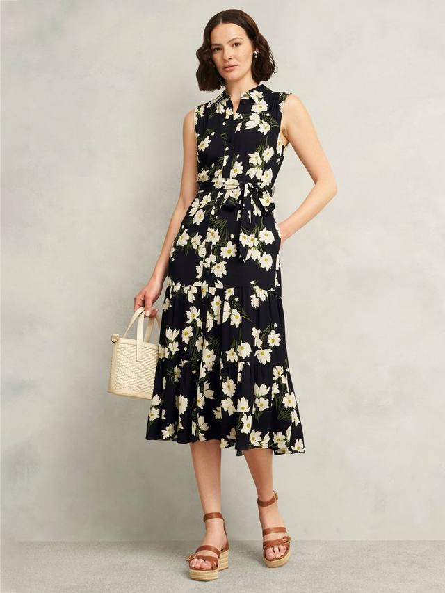 Платье-рубашка Petite Thea с цветочным принтом Hobbs, Navy/Multi
Платье-рубашка Petite Thea с цветочным принтом Hobbs, Navy/Multi