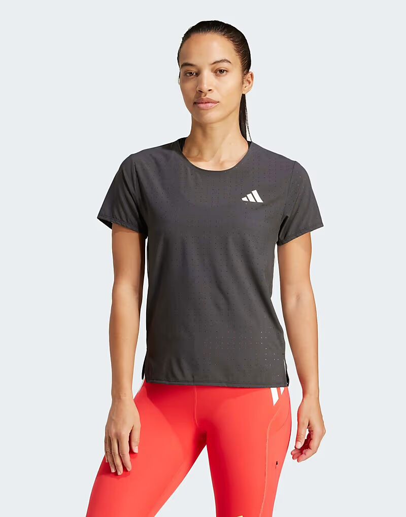 Футболка для бега performance Adizero черного цвета Adidas Performance
Футболка для бега performance Adizero черного цвета Adidas Performance