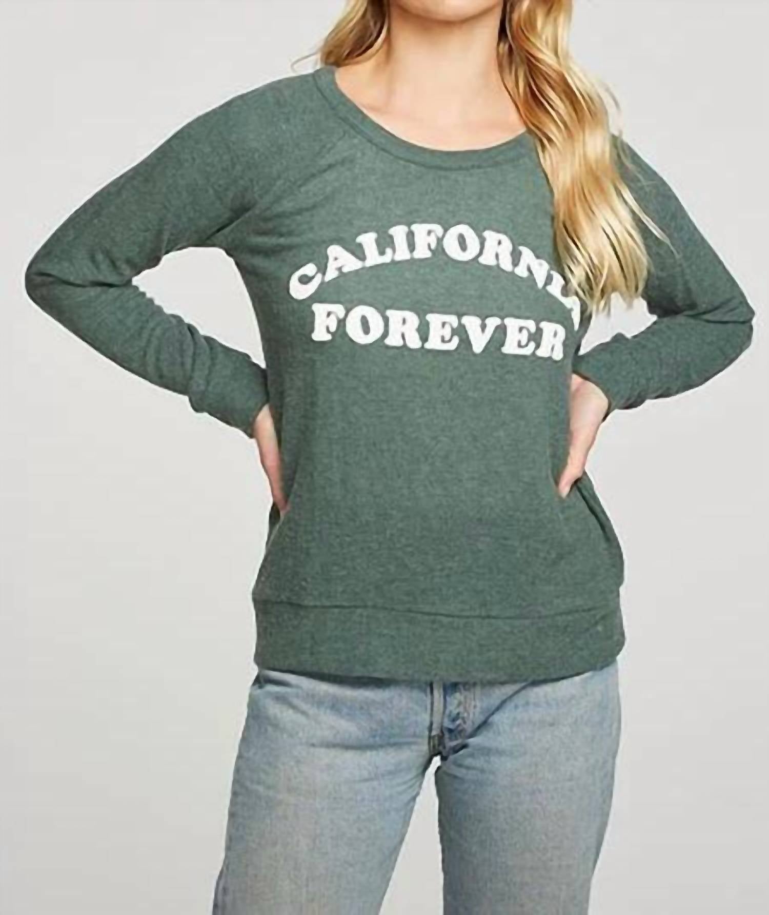 Пуловер с длинным рукавом и реглан Rpet Knit в California Forever Greenhouse Chaser
Пуловер с длинным рукавом и реглан Rpet Knit в California Forever Greenhouse Chaser